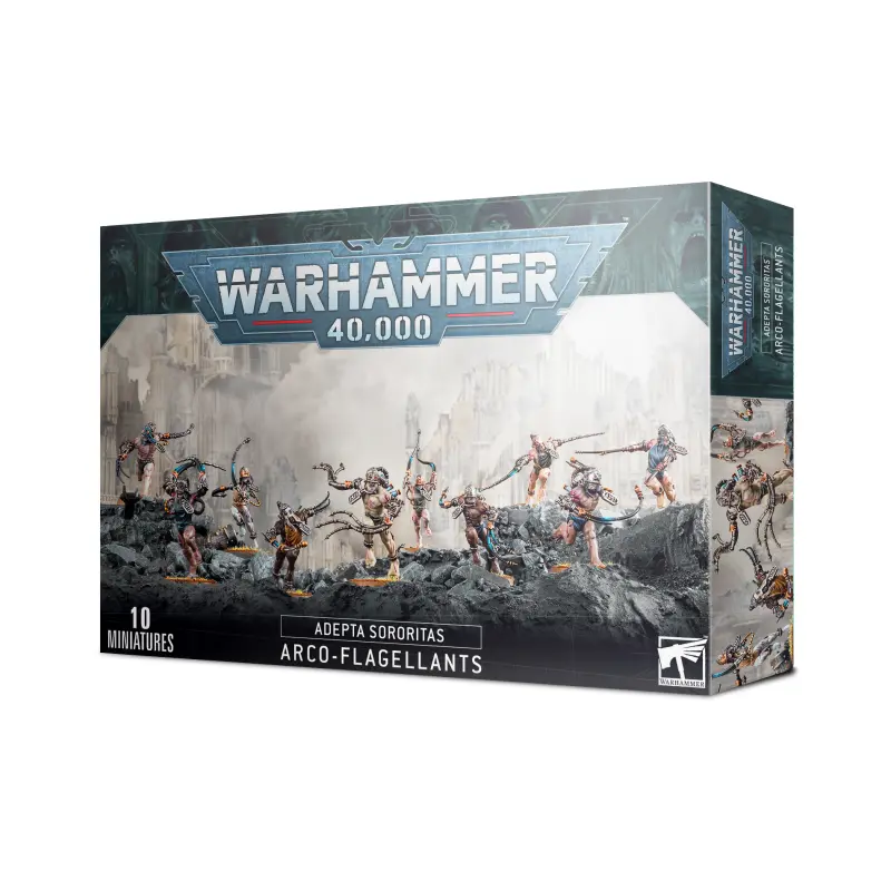 Adepta sororitas arco-flagellants, model 52-19